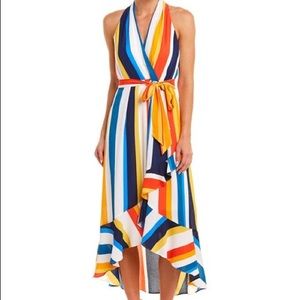 Striped Halter Maxi Sundress